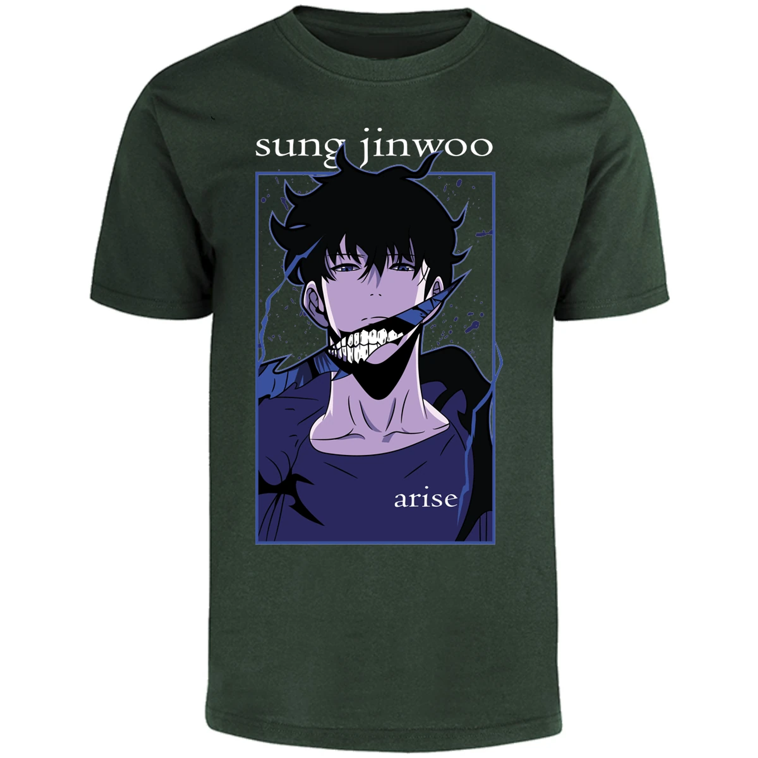 Playera Solo Leveling Sun Jin Woo Arise para Adulto 24