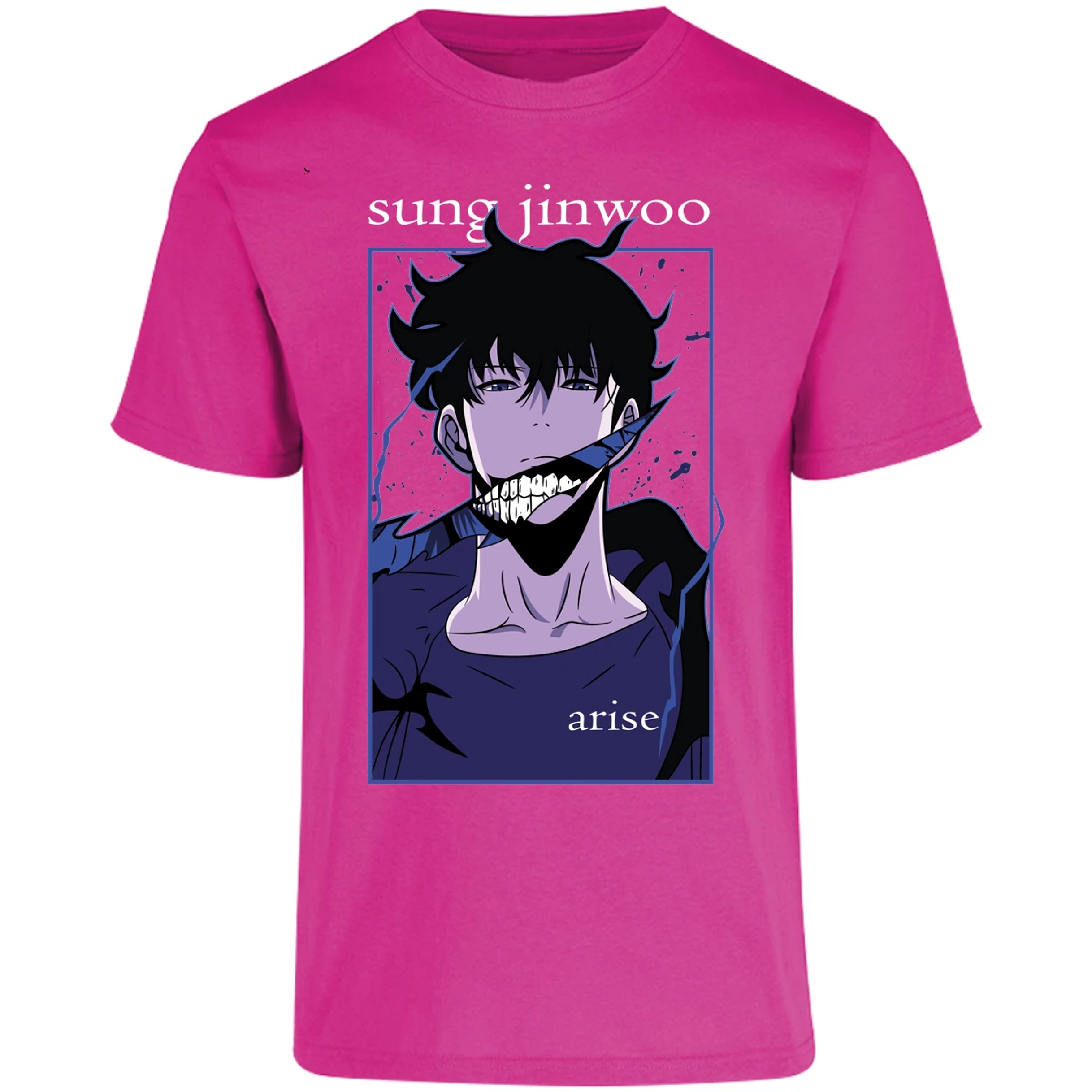 Playera Solo Leveling Sun Jin Woo Arise para Adulto 25