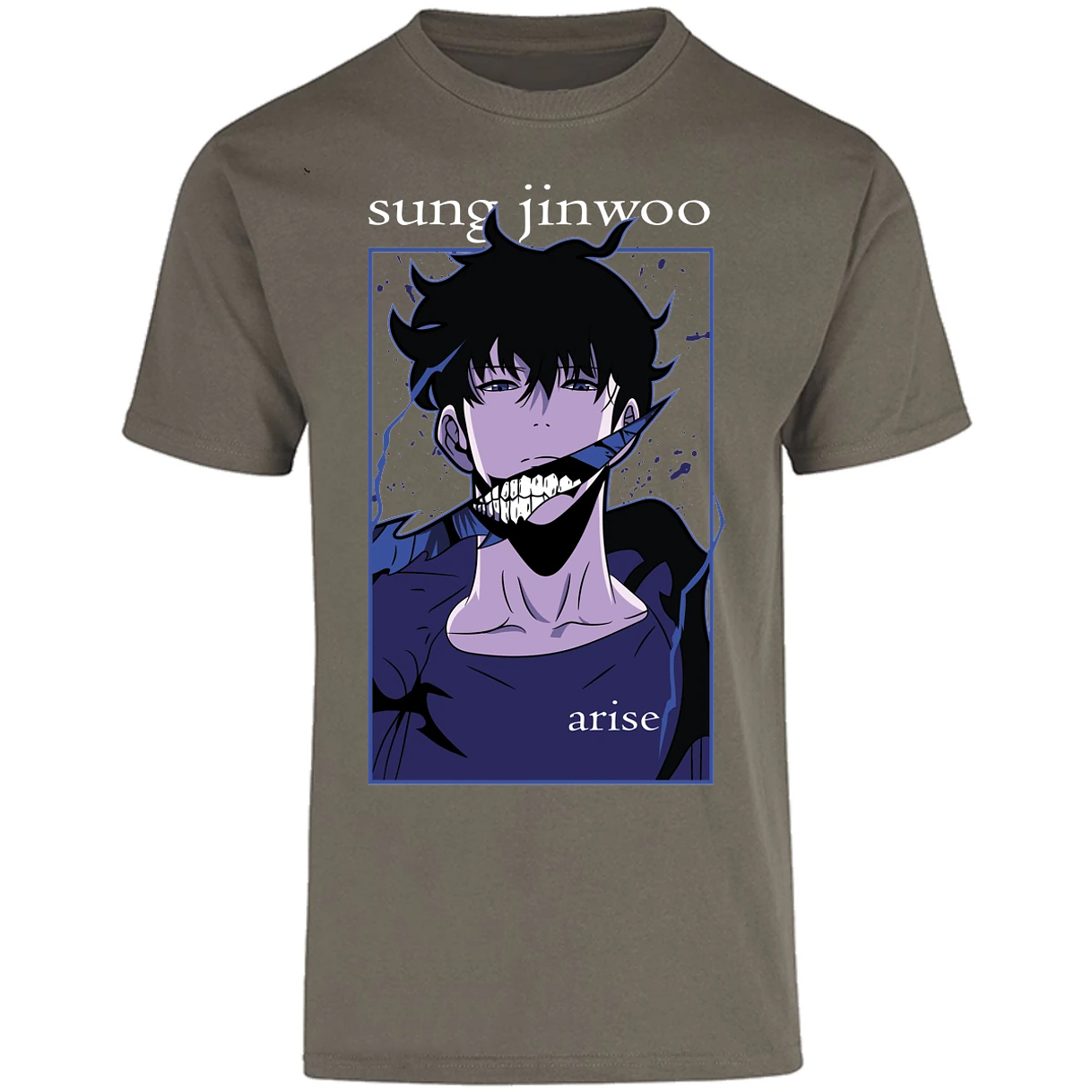 Playera Solo Leveling Sun Jin Woo Arise para Adulto 26