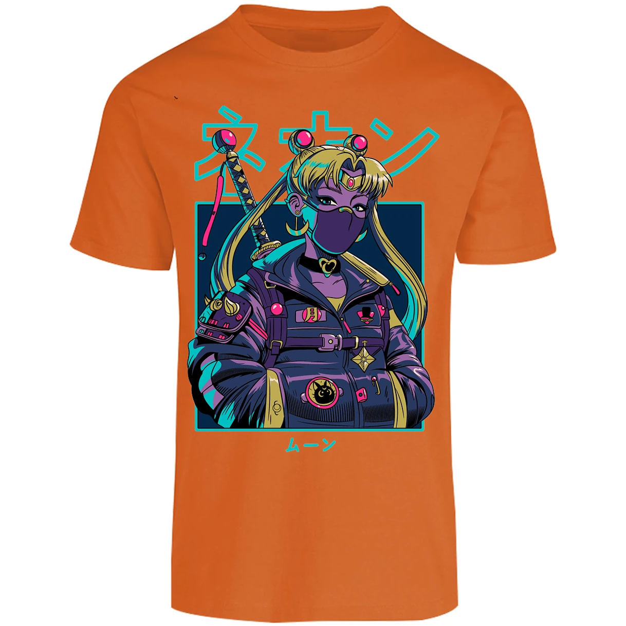 Playera Sailor Moon Sailor Moon Cyberpunk para Adulto 21