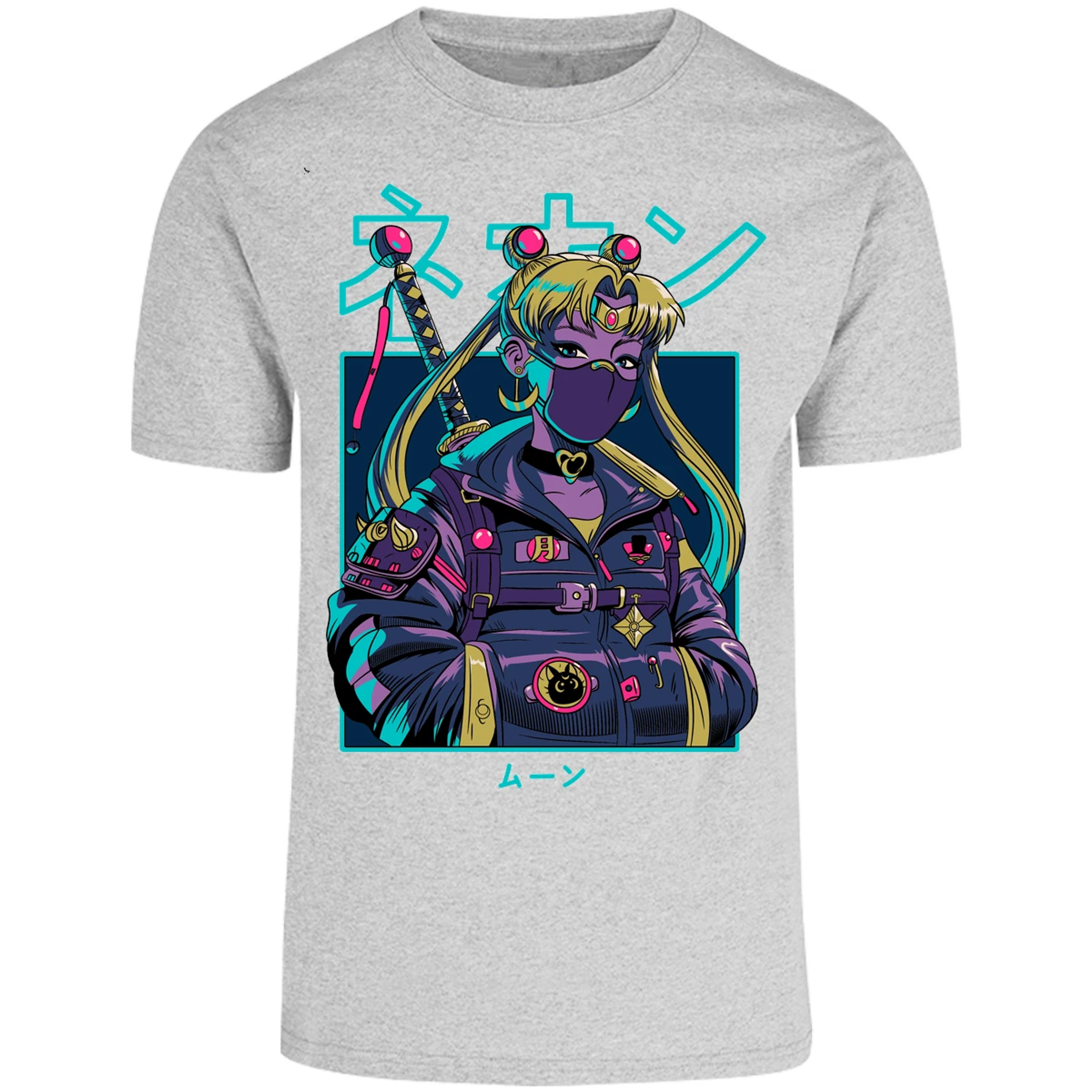 Playera Sailor Moon Sailor Moon Cyberpunk para Adulto 26