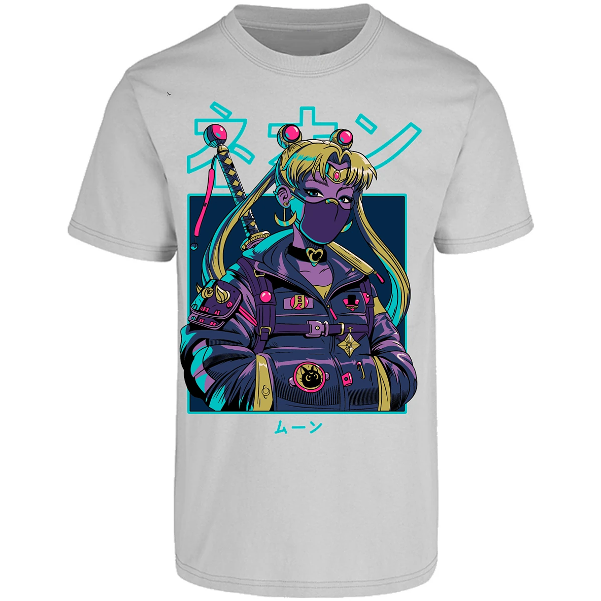 Playera Sailor Moon Sailor Moon Cyberpunk para Adulto 27