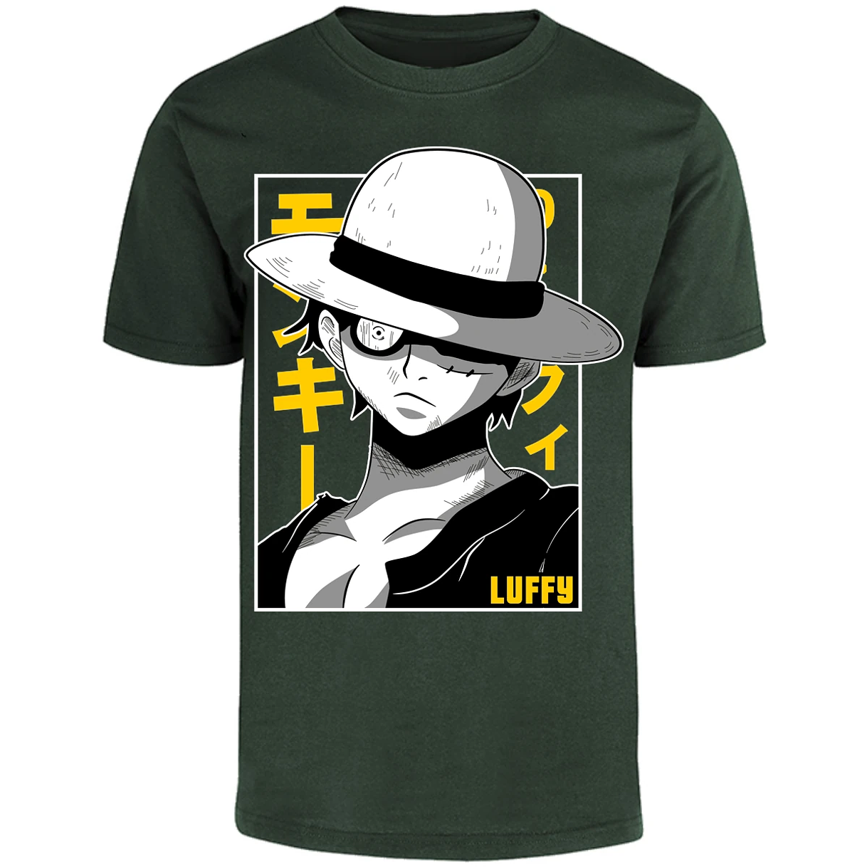 Playera One Piece Luffy Basic para Adulto 3