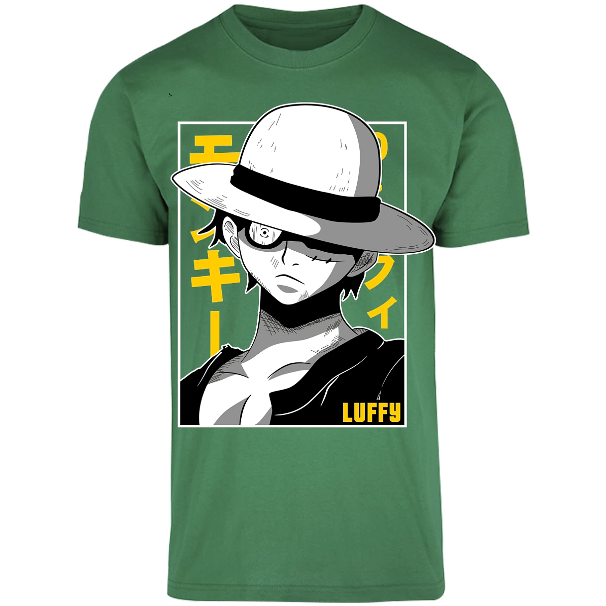 Playera One Piece Luffy Basic para Adulto 12