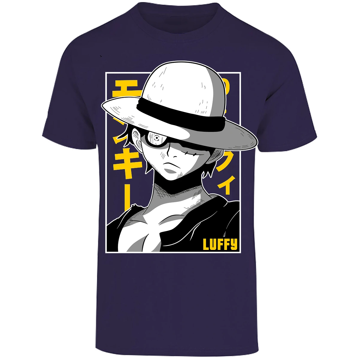 Playera One Piece Luffy Basic para Adulto 45