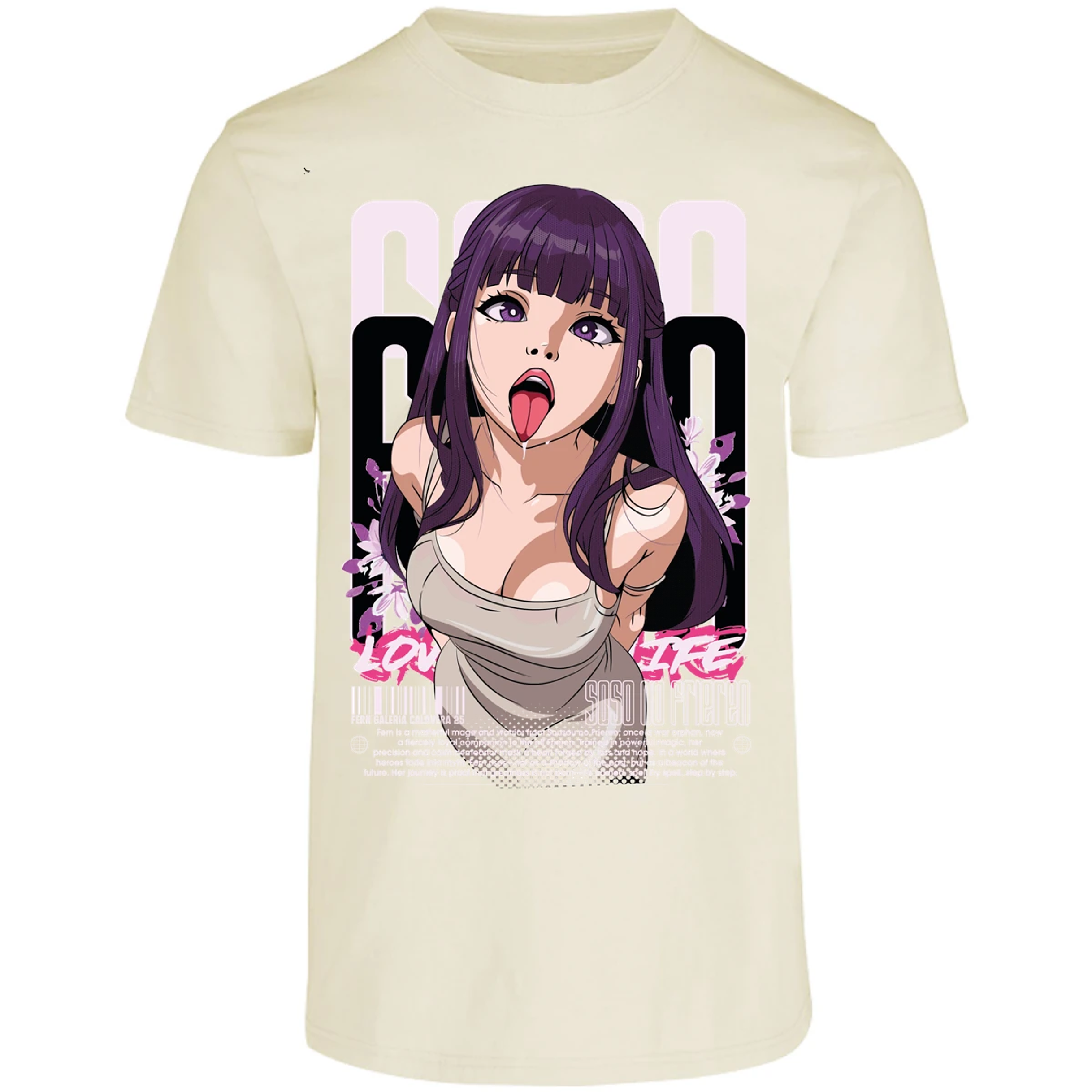 Playera Soso No Frieren Fern Waifu para Adulto 14
