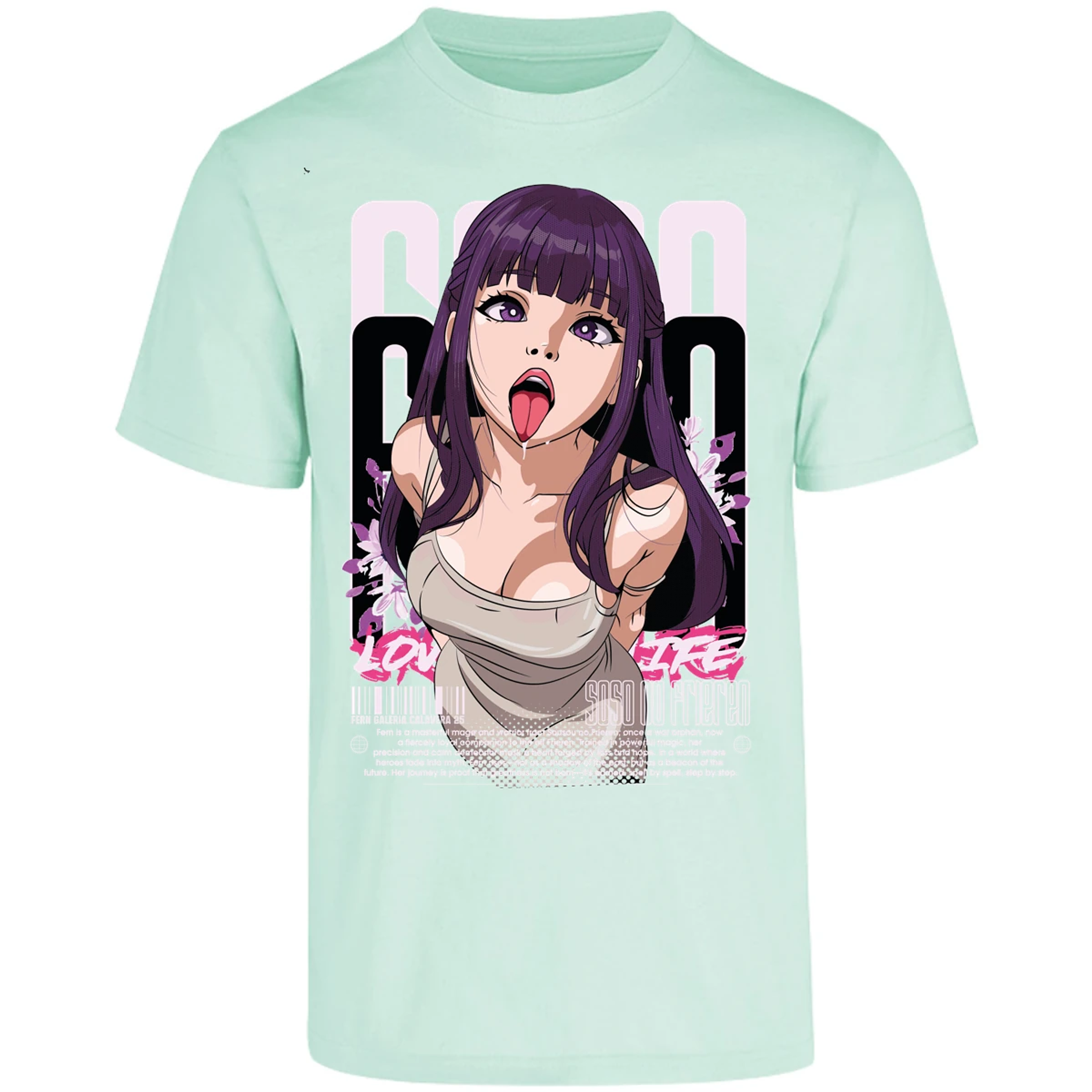 Playera Soso No Frieren Fern Waifu para Adulto 5
