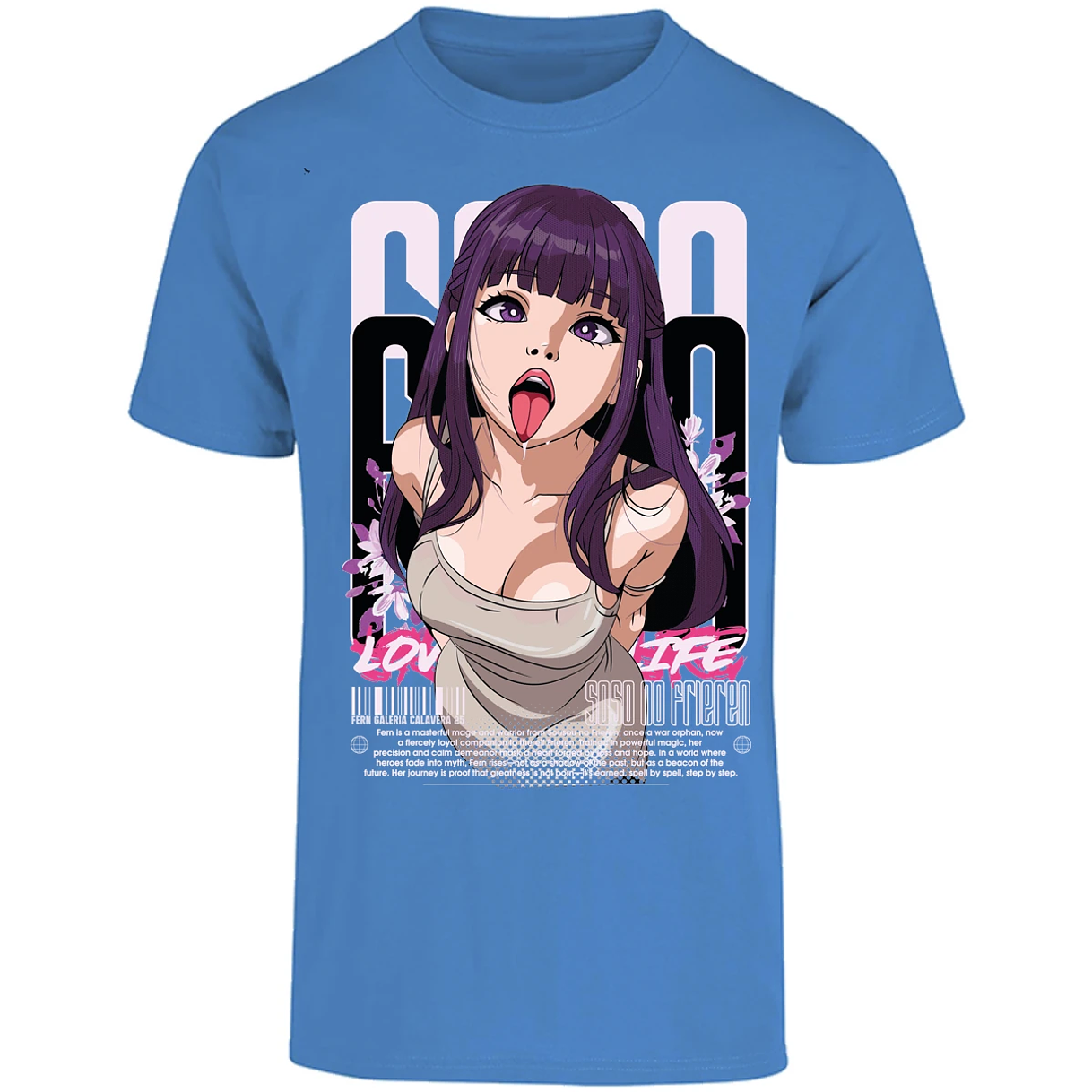 Playera Soso No Frieren Fern Waifu para Adulto 2