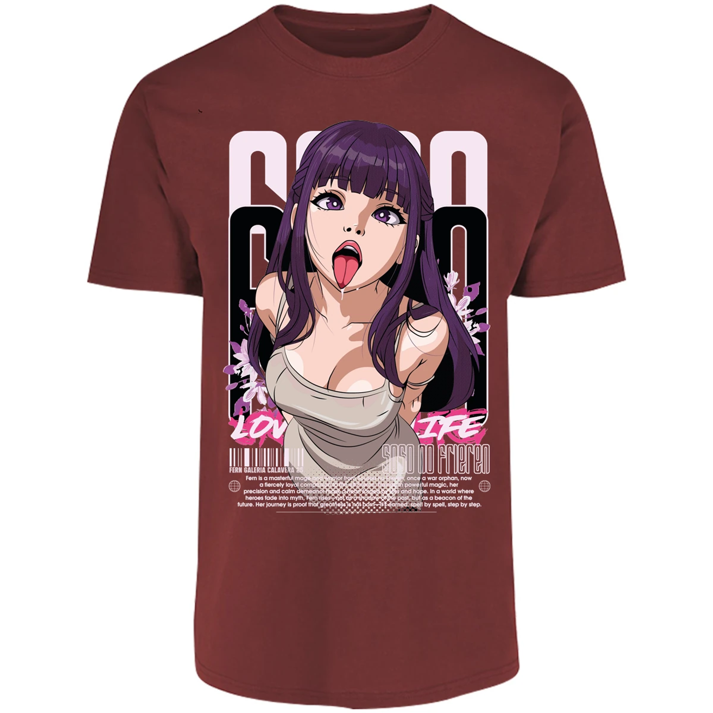 Playera Soso No Frieren Fern Waifu para Adulto 13