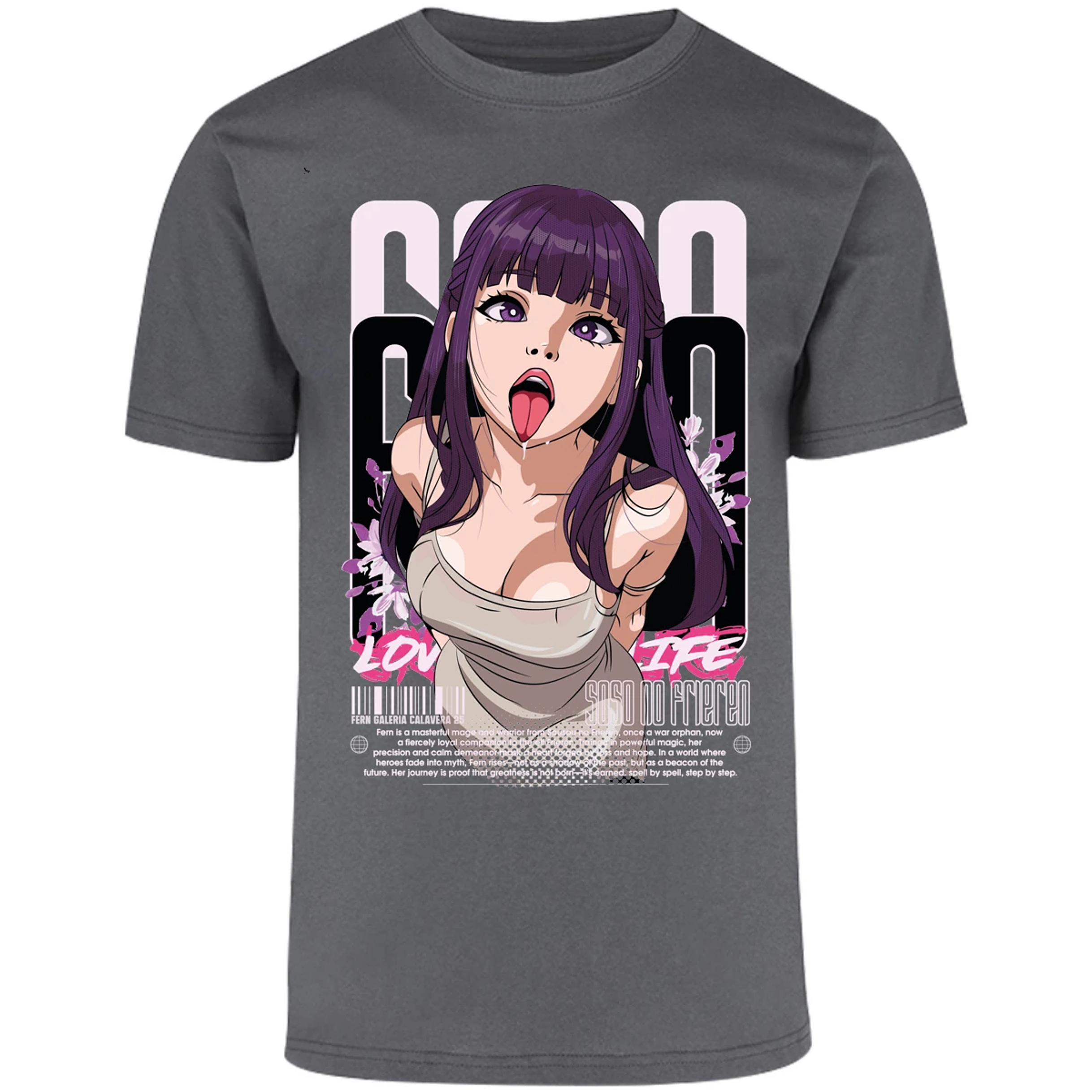 Playera Soso No Frieren Fern Waifu para Adulto 15