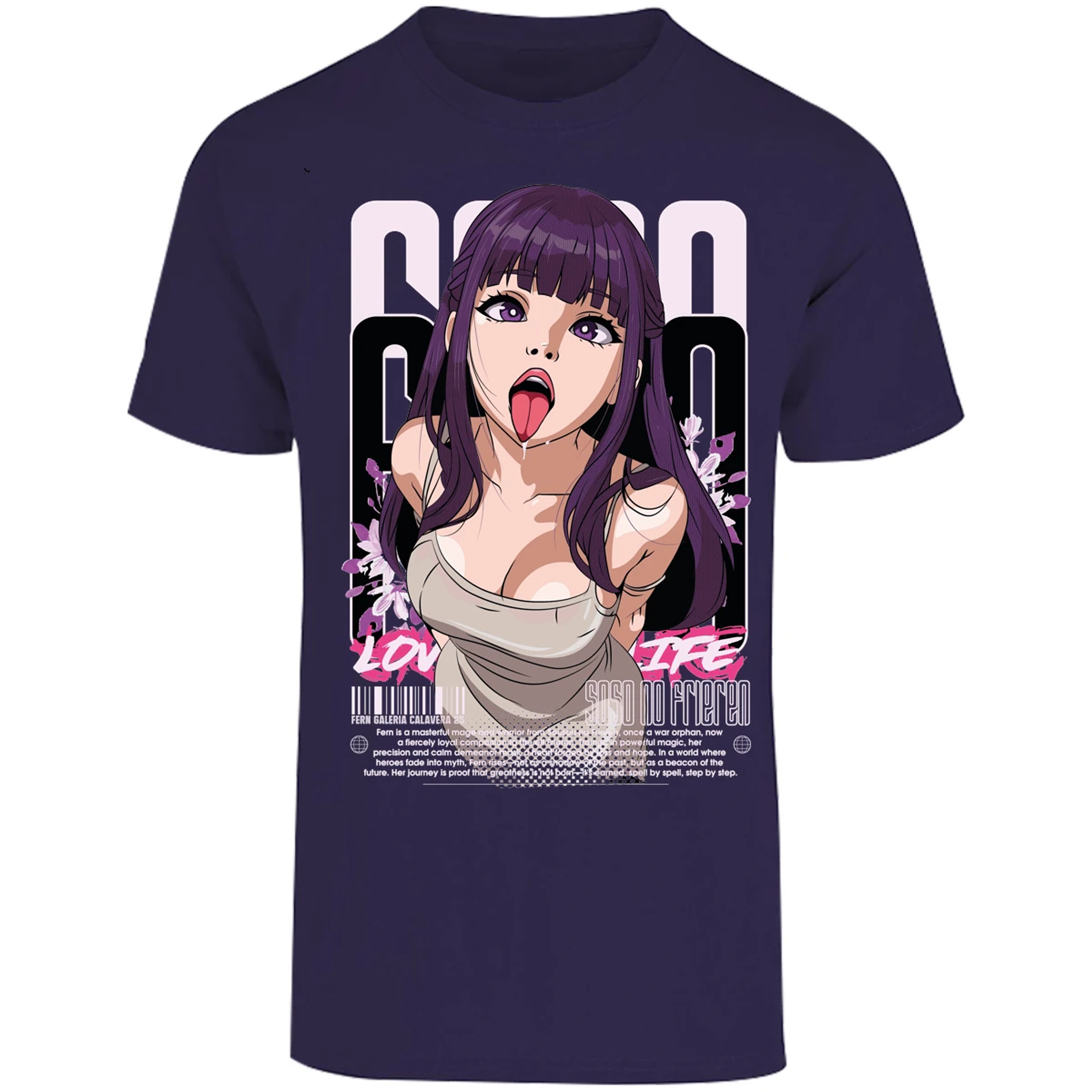 Playera Soso No Frieren Fern Waifu para Adulto 19