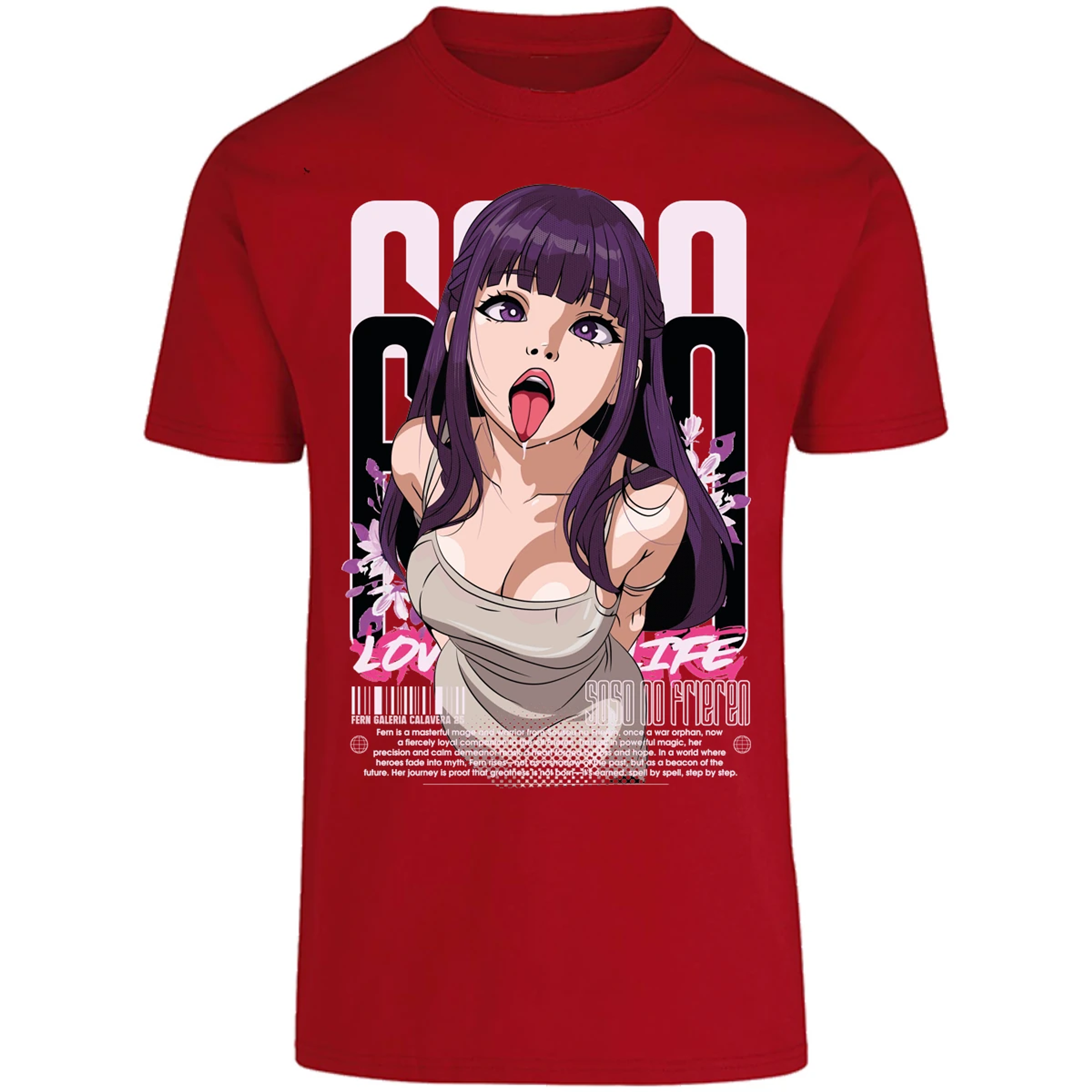 Playera Soso No Frieren Fern Waifu para Adulto 20