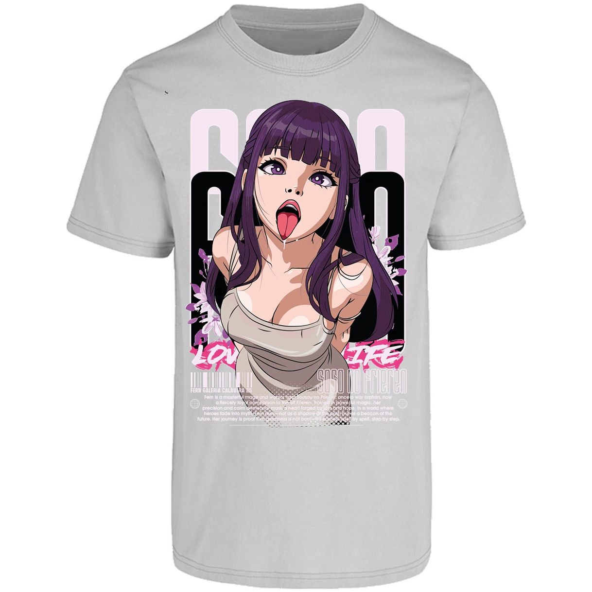 Playera Soso No Frieren Fern Waifu para Adulto 21