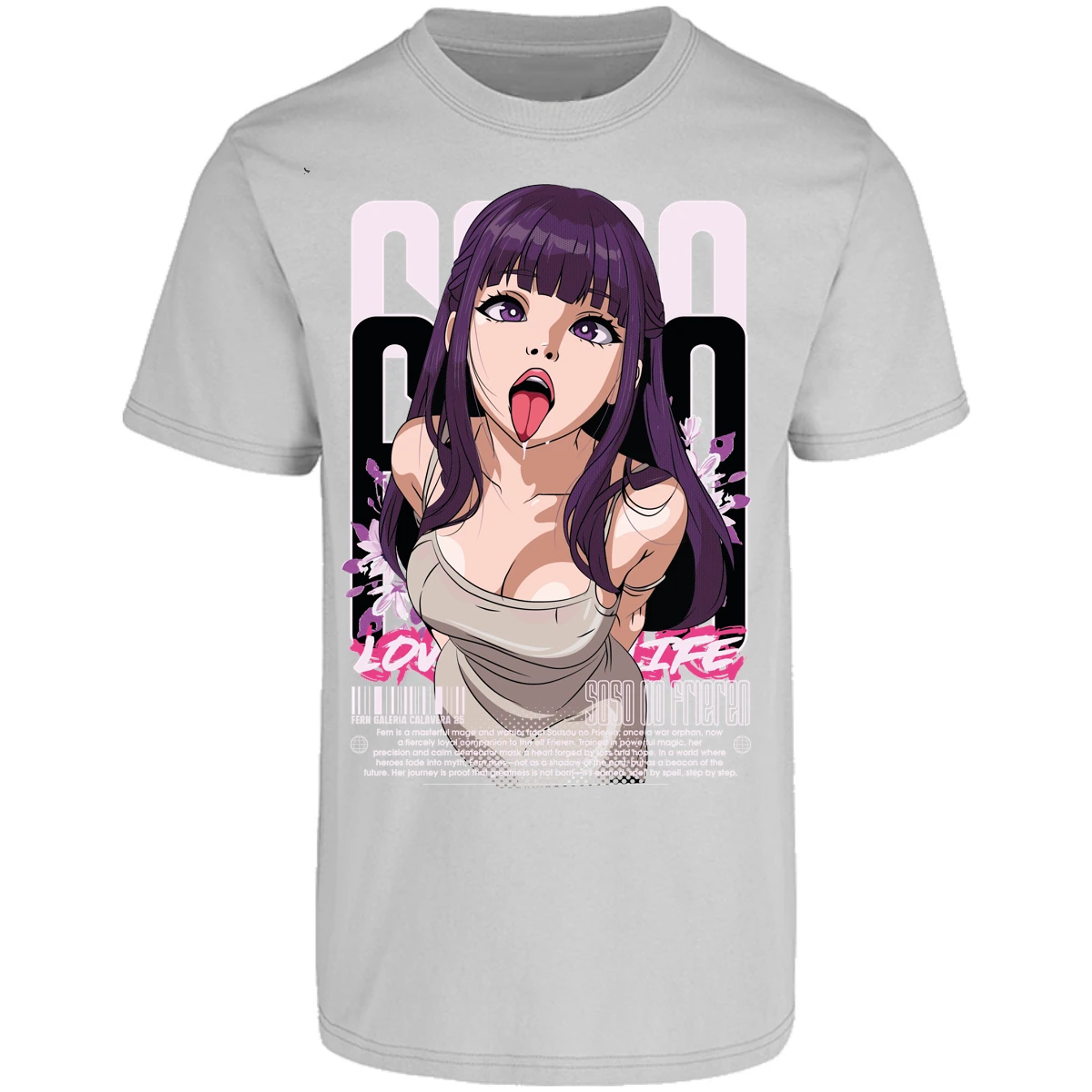Playera Soso No Frieren Fern Waifu para Adulto 21