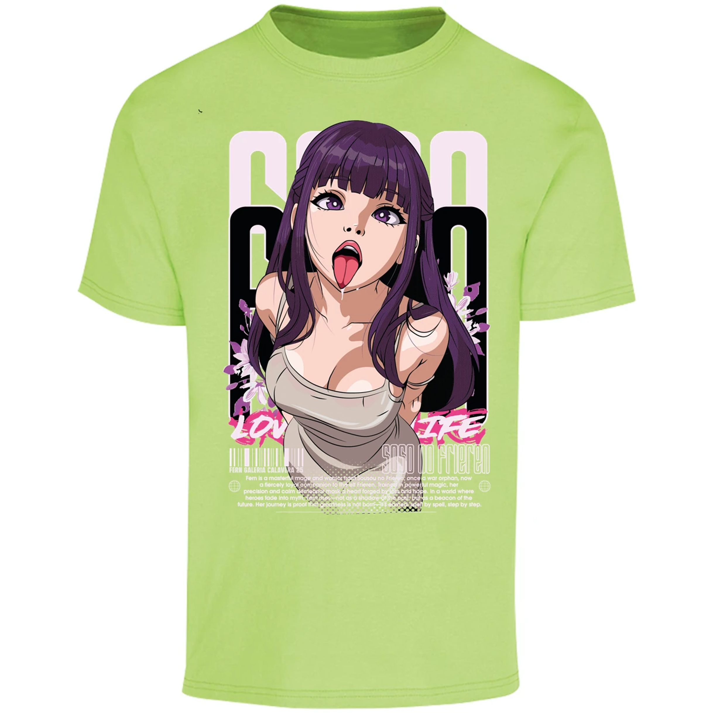 Playera Soso No Frieren Fern Waifu para Adulto 22