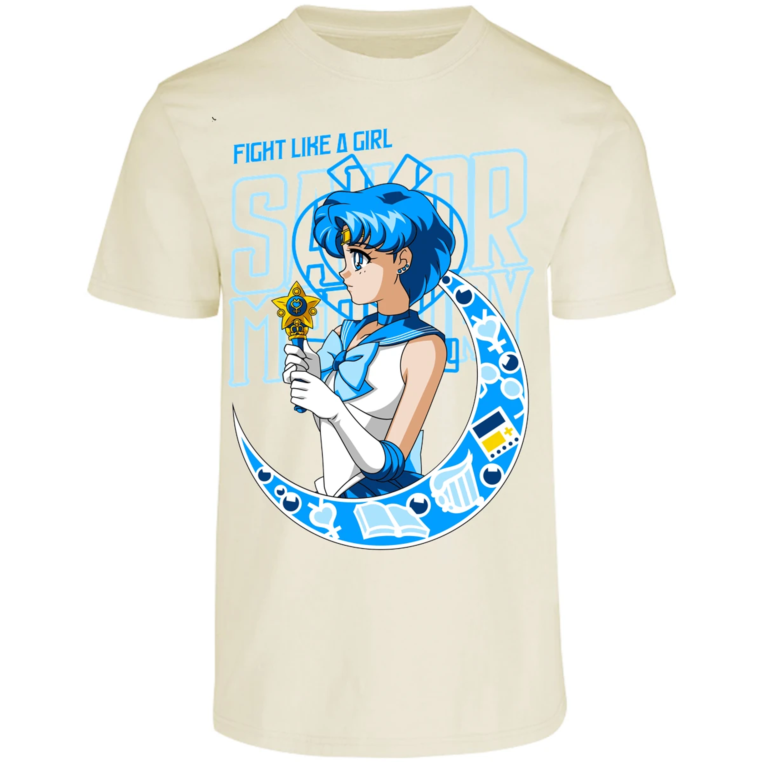 Playera Sailor Moon Sailor Moon Mercury para Adulto 6