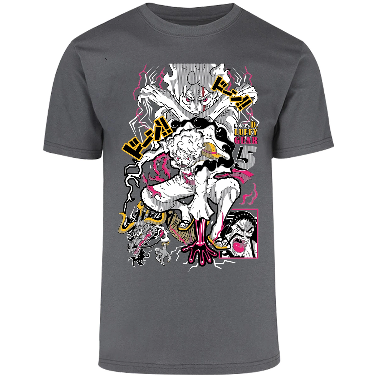 Playera One Piece Luffy Gear 5 para Adulto 2