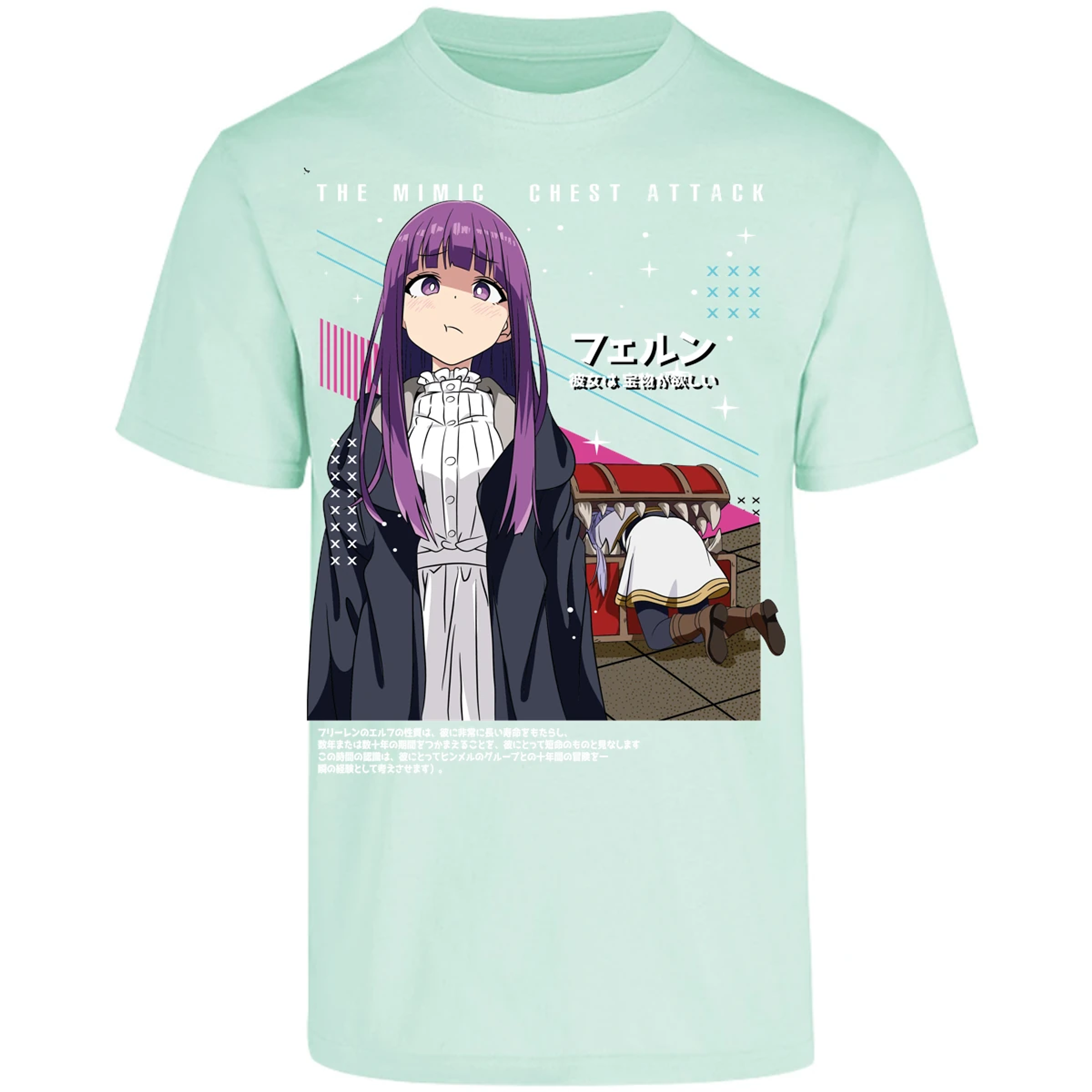 Playera Soso No Frieren Frieren Y Fern Diseo para Adulto 24