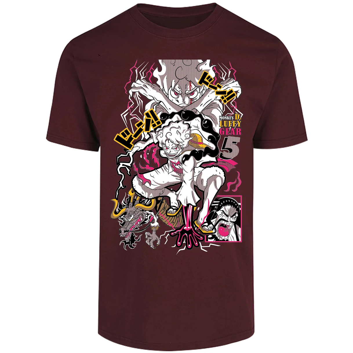 Playera One Piece Luffy Gear 5 para Adulto 17