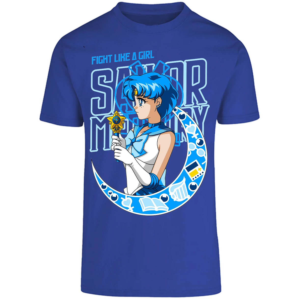 Playera Sailor Moon Sailor Moon Mercury para Adulto 5