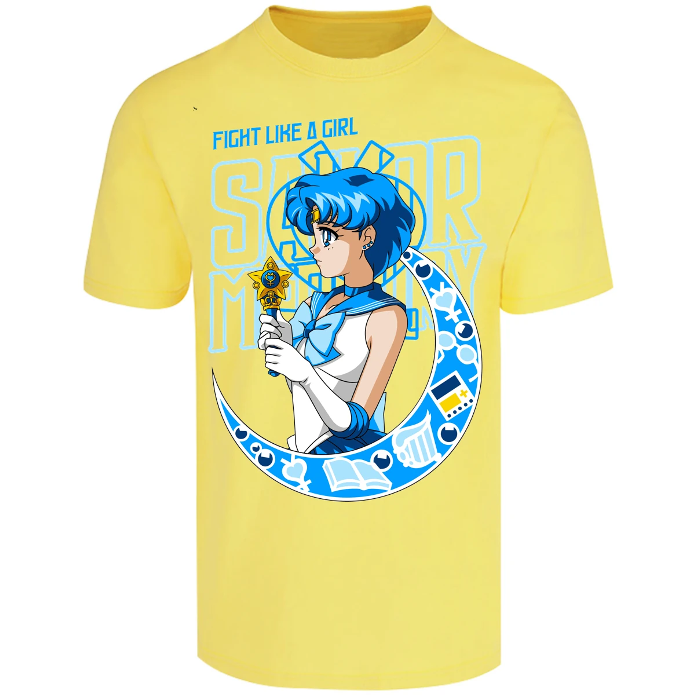 Playera Sailor Moon Sailor Moon Mercury para Adulto 7