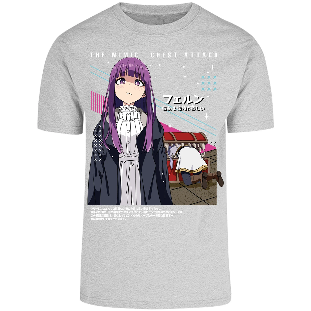 Playera Soso No Frieren Frieren Y Fern Diseo para Adulto 7