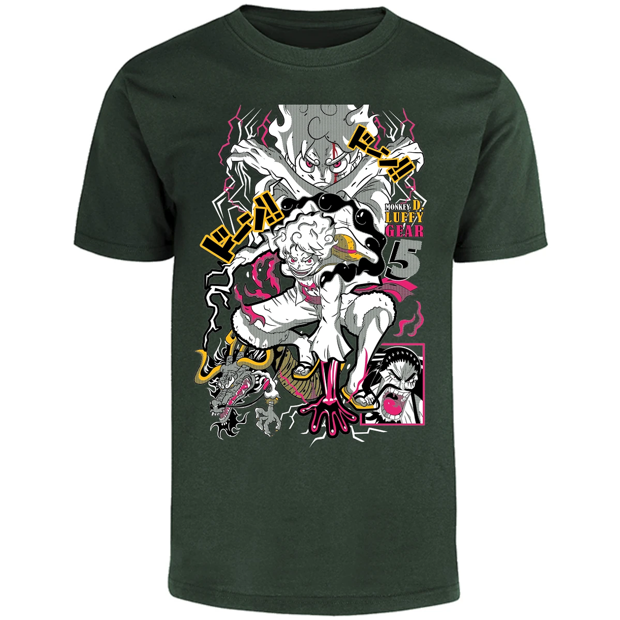 Playera One Piece Luffy Gear 5 para Adulto 20