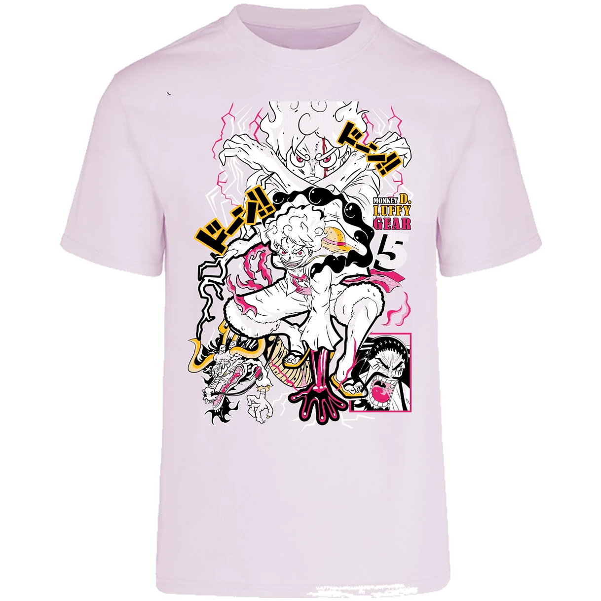 Playera One Piece Luffy Gear 5 para Adulto 22