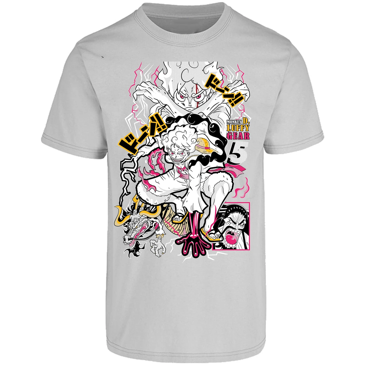 Playera One Piece Luffy Gear 5 para Adulto 24