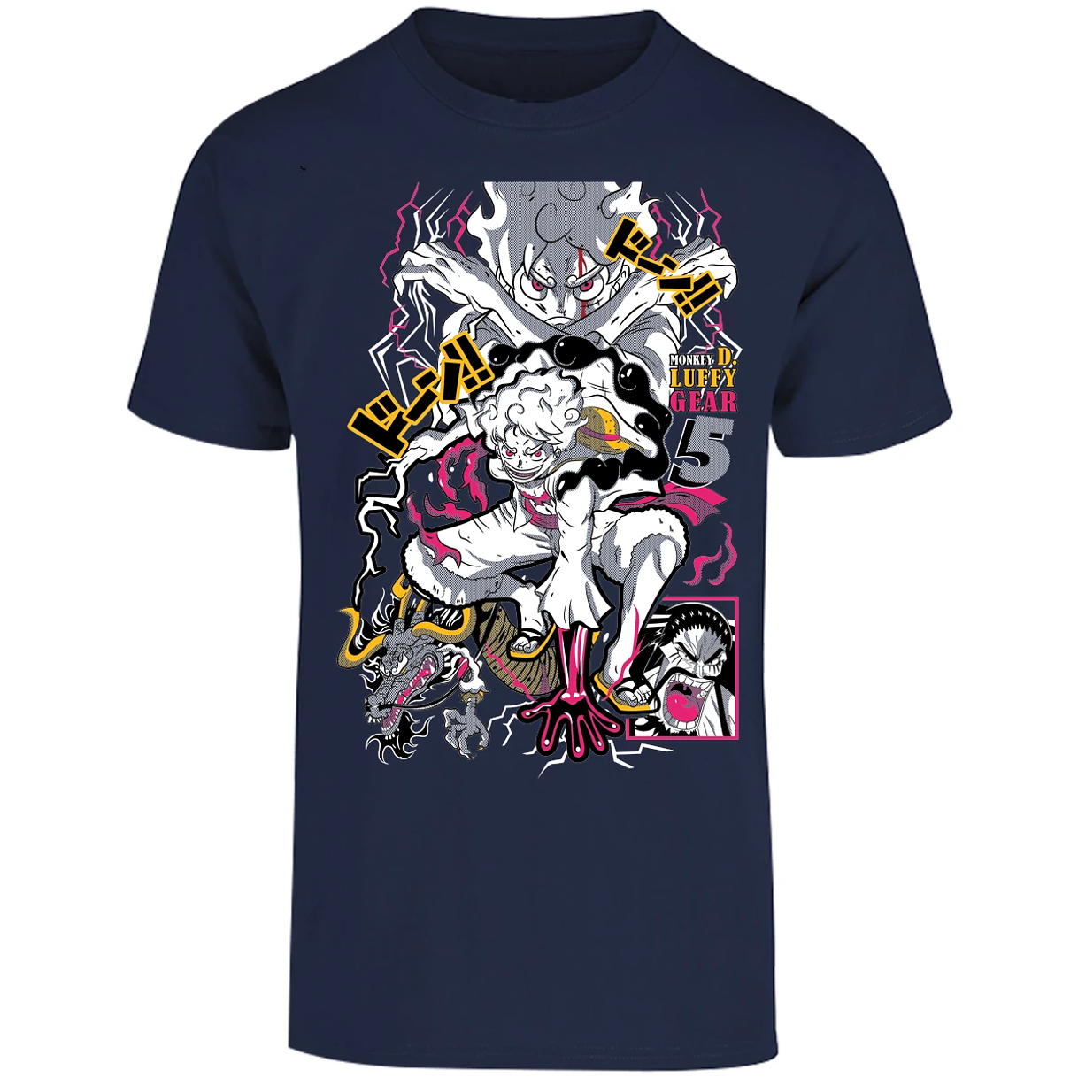 Playera One Piece Luffy Gear 5 para Adulto 36