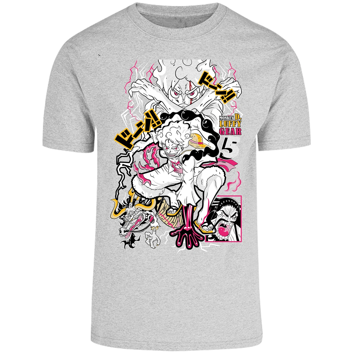 Playera One Piece Luffy Gear 5 para Adulto 40