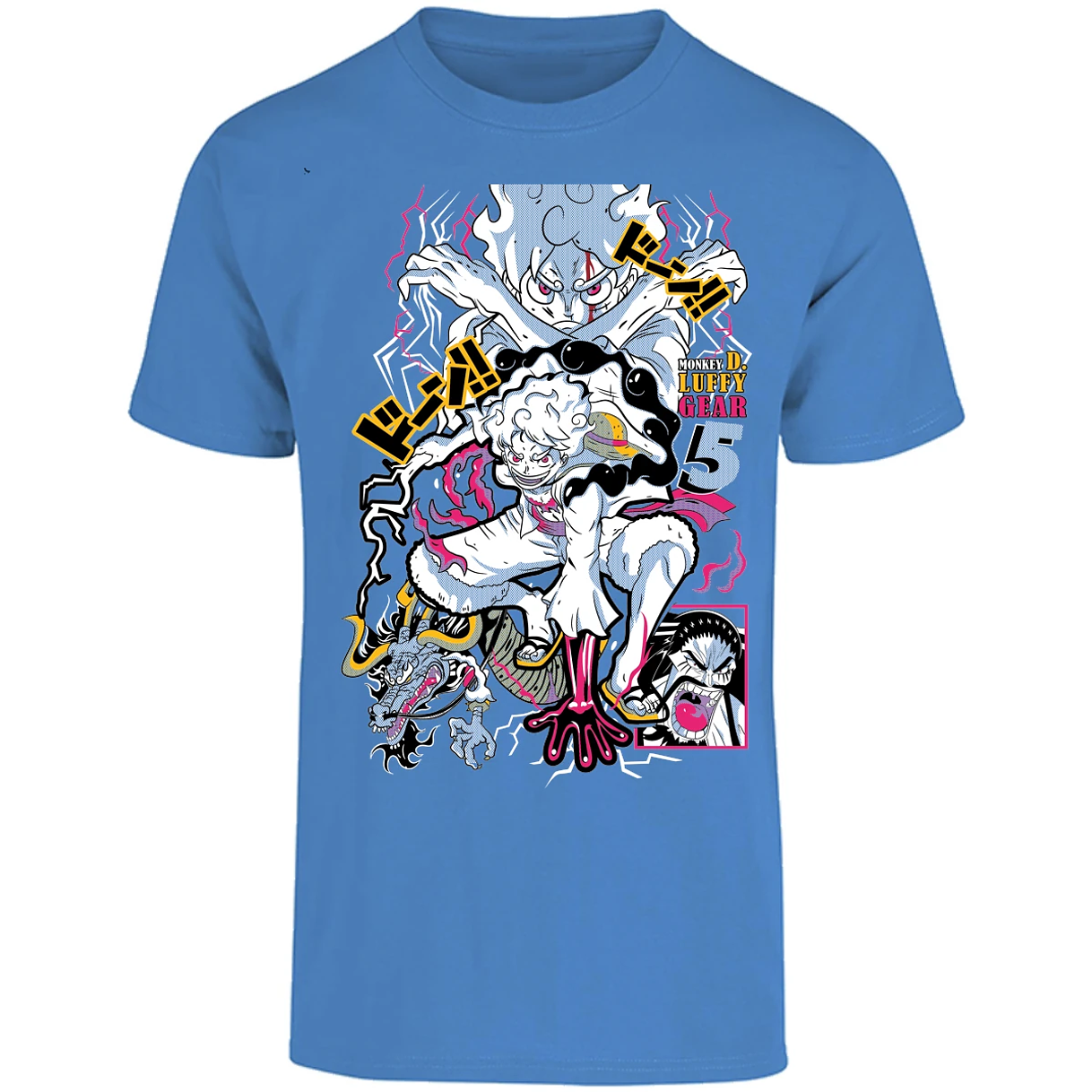Playera One Piece Luffy Gear 5 para Adulto 47