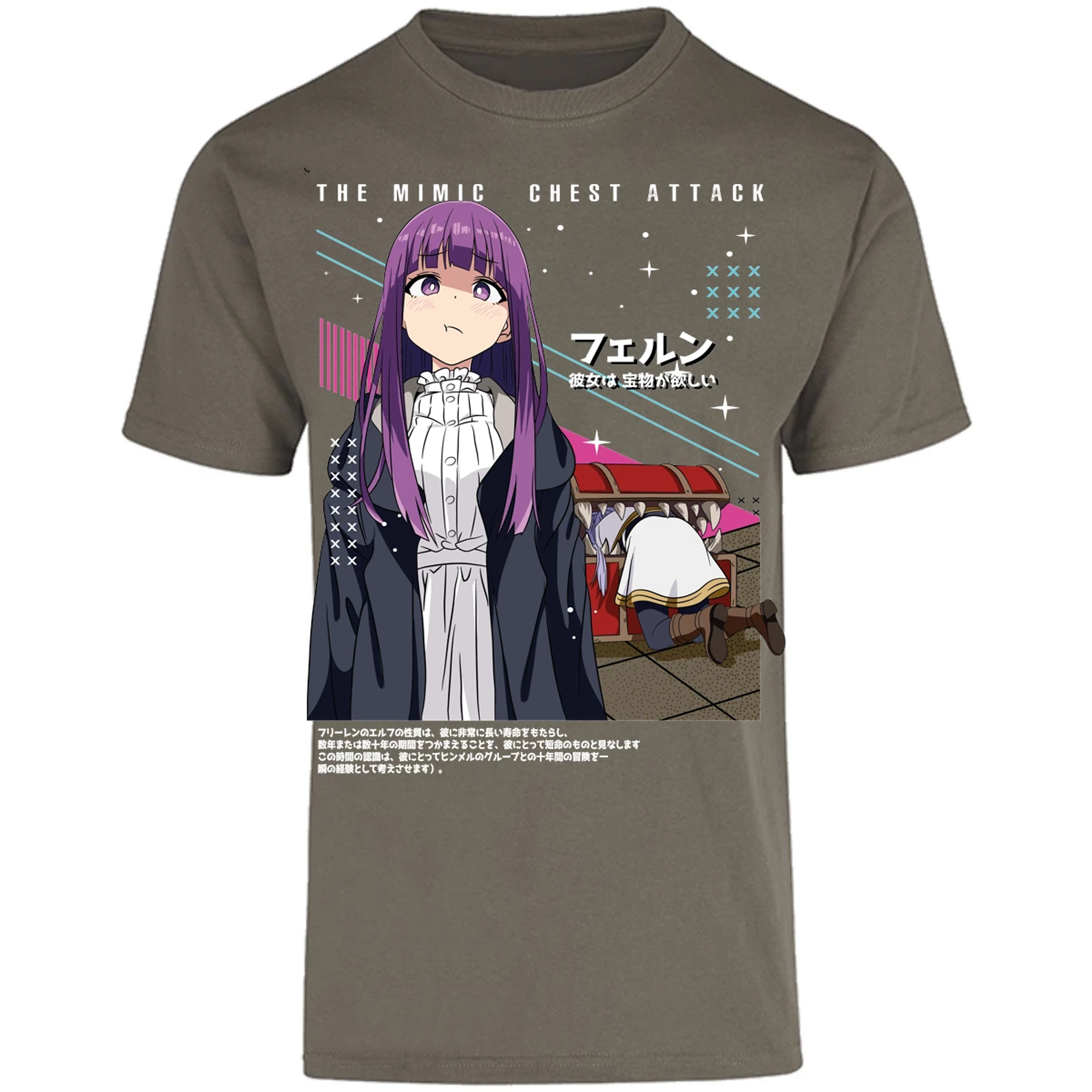 Playera Soso No Frieren Frieren Y Fern Diseo para Adulto 22