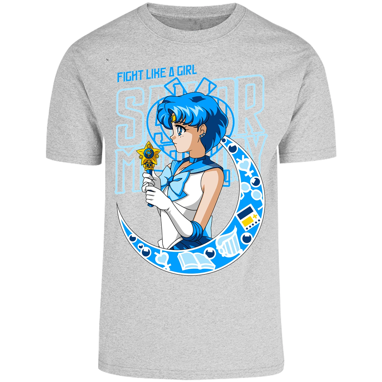Playera Sailor Moon Sailor Moon Mercury para Adulto 21