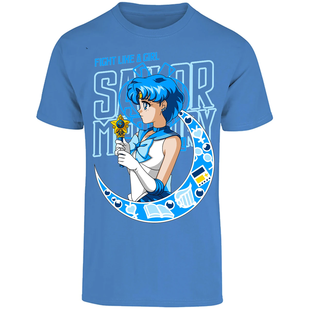 Playera Sailor Moon Sailor Moon Mercury para Adulto 22