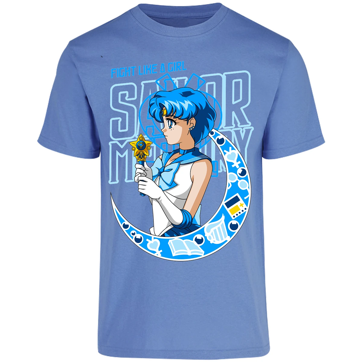 Playera Sailor Moon Sailor Moon Mercury para Adulto 26