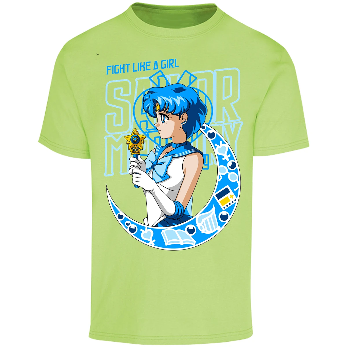 Playera Sailor Moon Sailor Moon Mercury para Adulto 28