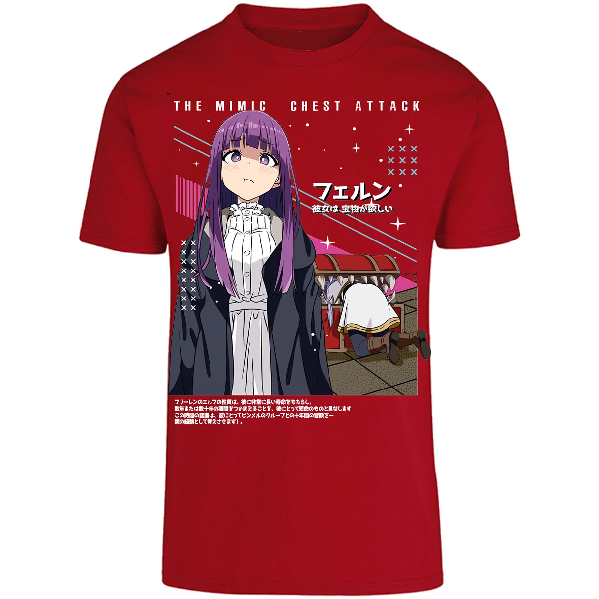 Playera Soso No Frieren Frieren Y Fern Diseo para Adulto 29