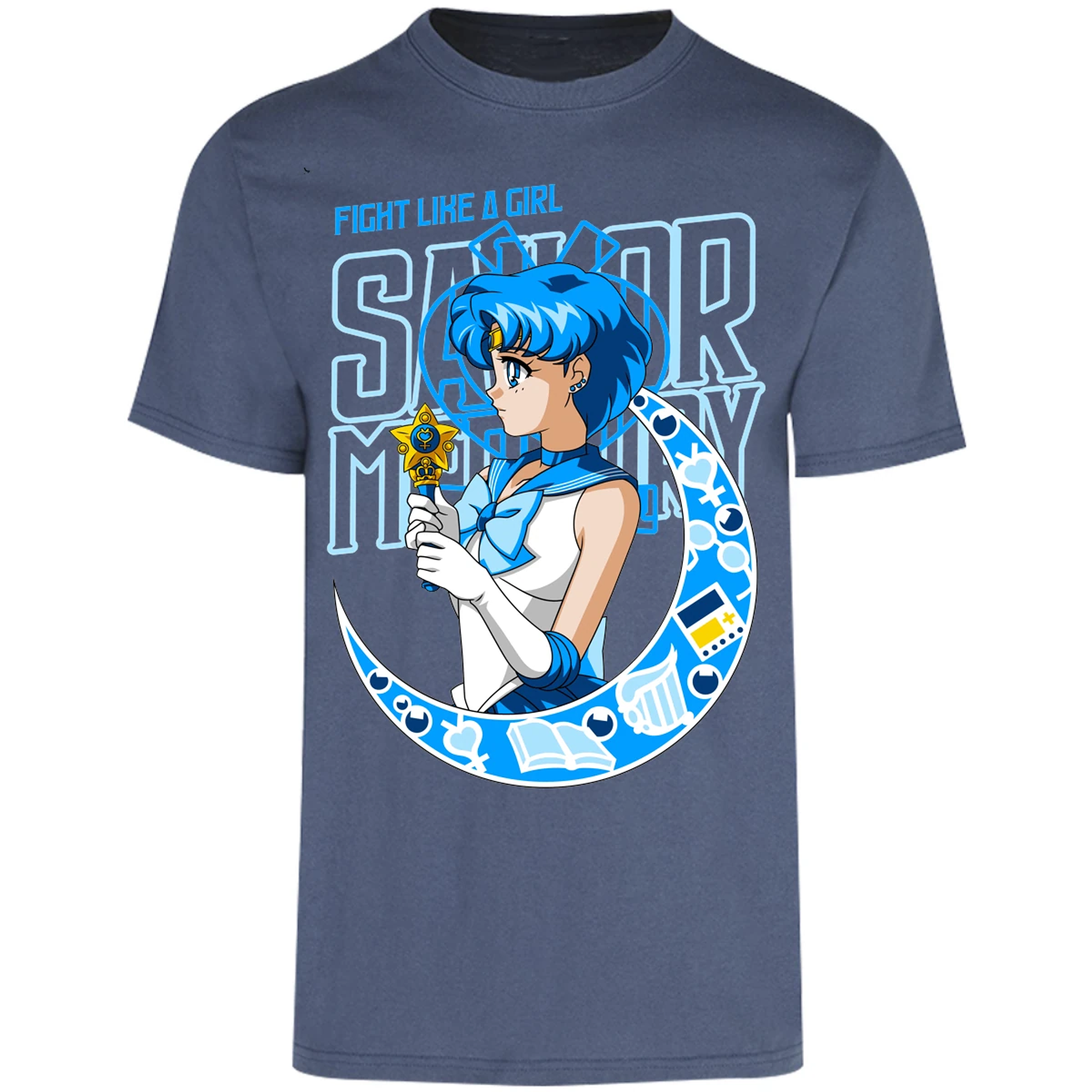 Playera Sailor Moon Sailor Moon Mercury para Adulto 29