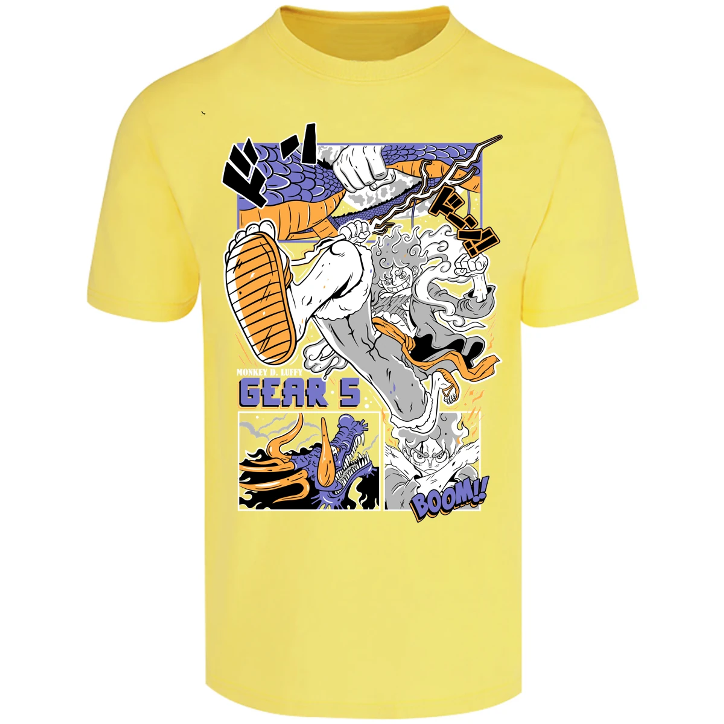Playera One Piece Luffy Gear5 para Adulto 4