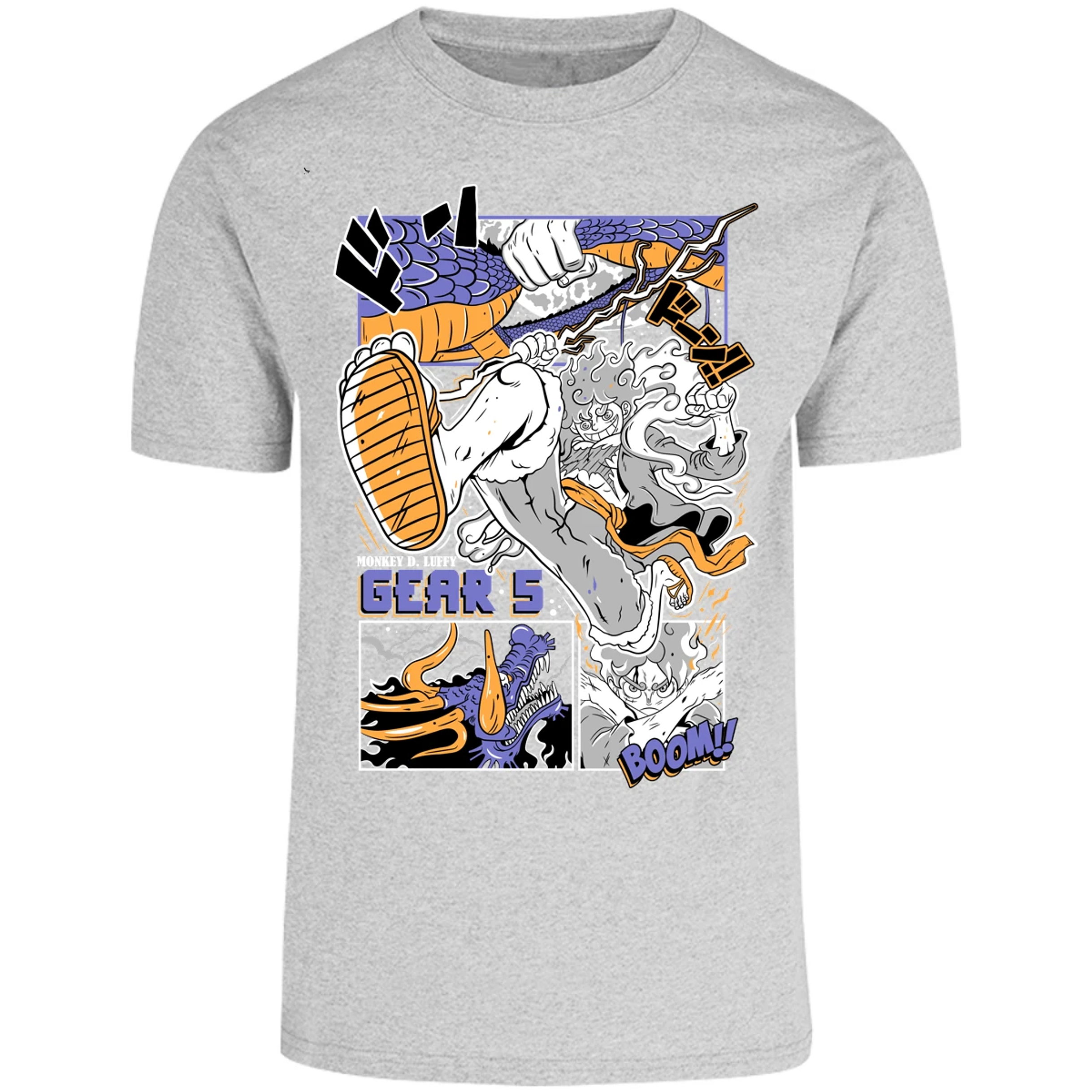 Playera One Piece Luffy Gear5 para Adulto 16