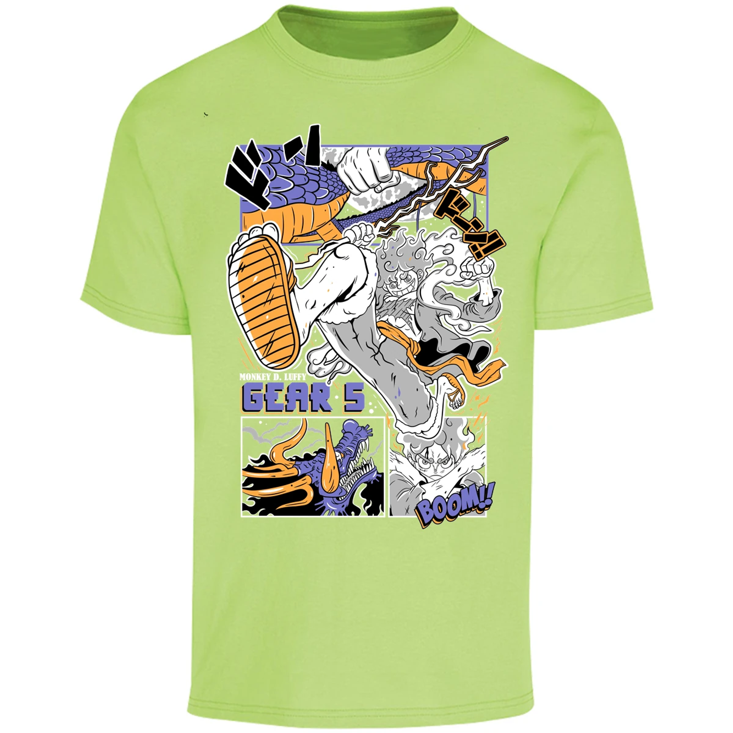 Playera One Piece Luffy Gear5 para Adulto 23