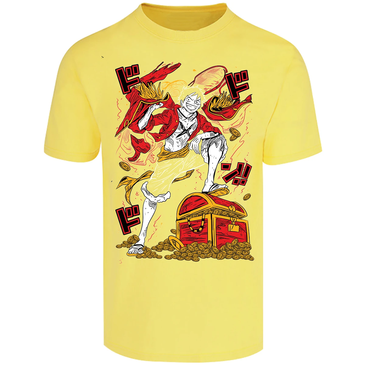 Playera One Piece Luffy Tesoro Anime para Adulto 13