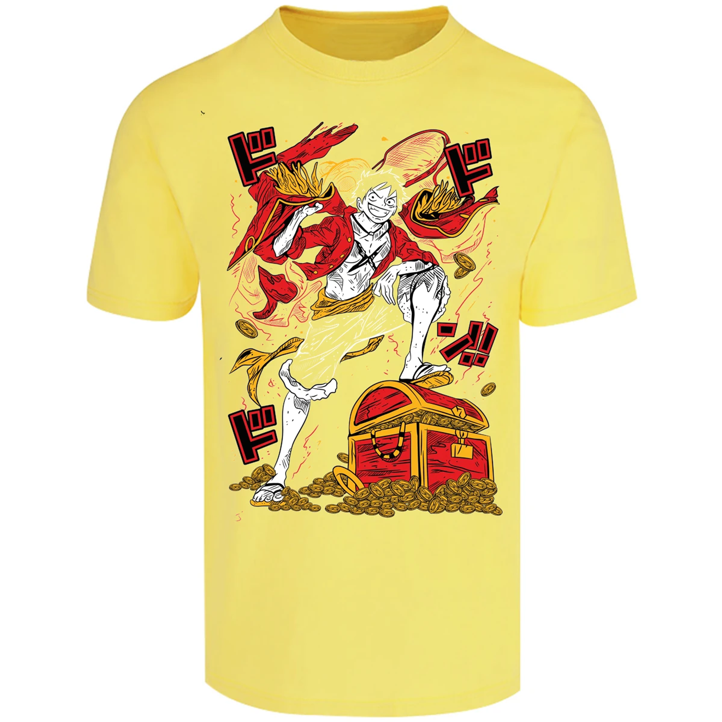 Playera One Piece Luffy Tesoro Anime para Adulto 13