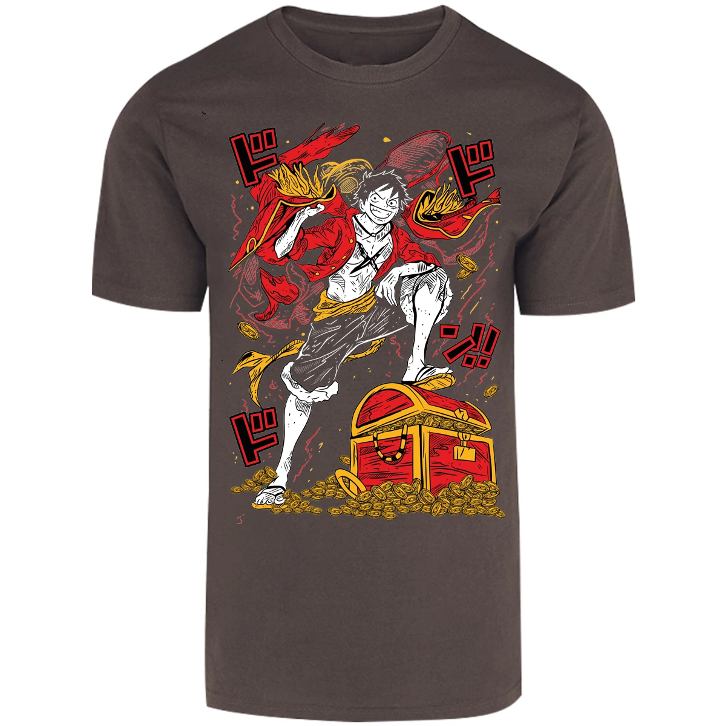 Playera One Piece Luffy Tesoro Anime para Adulto 20