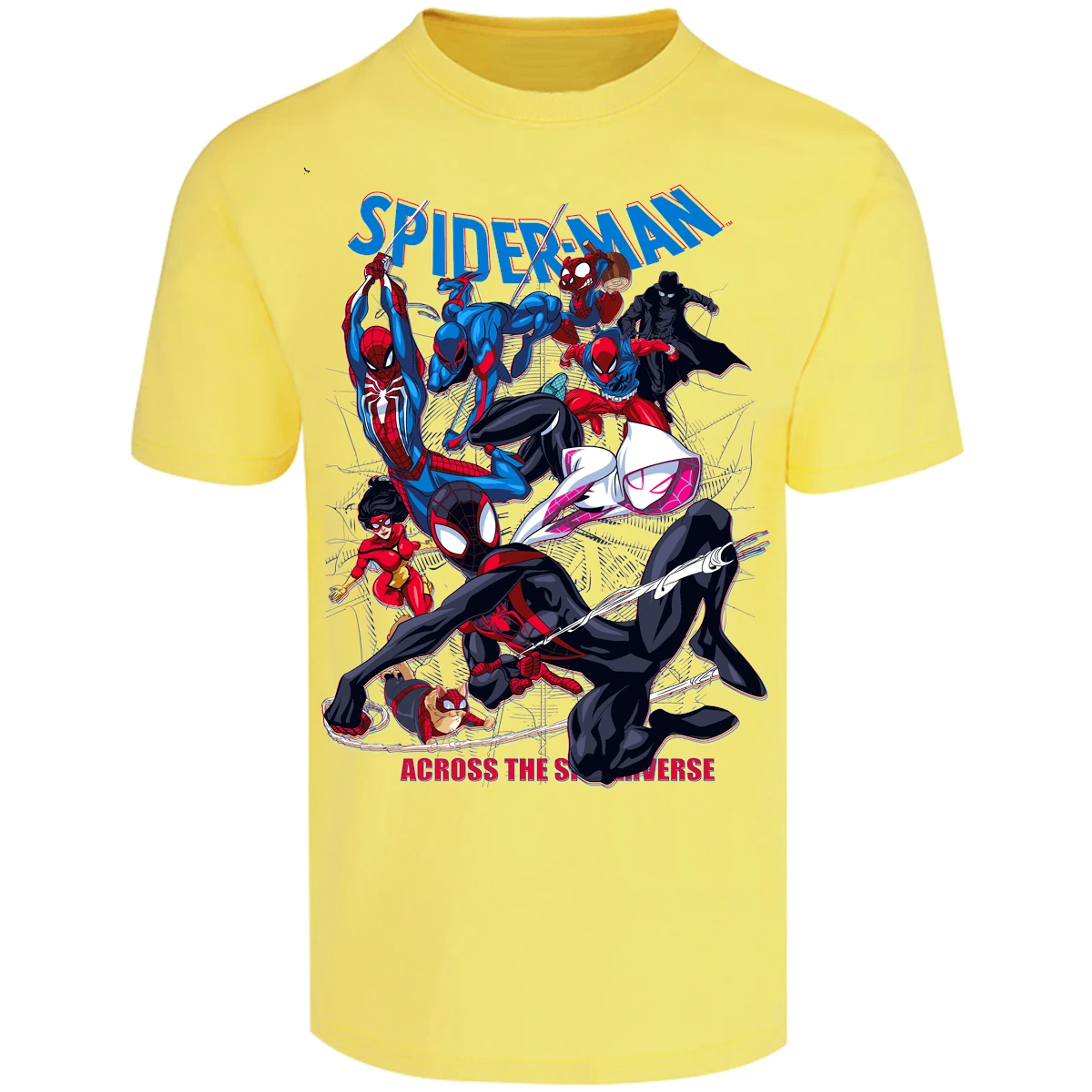 Playera Spiderman Across The Spiderverse para Adulto 26