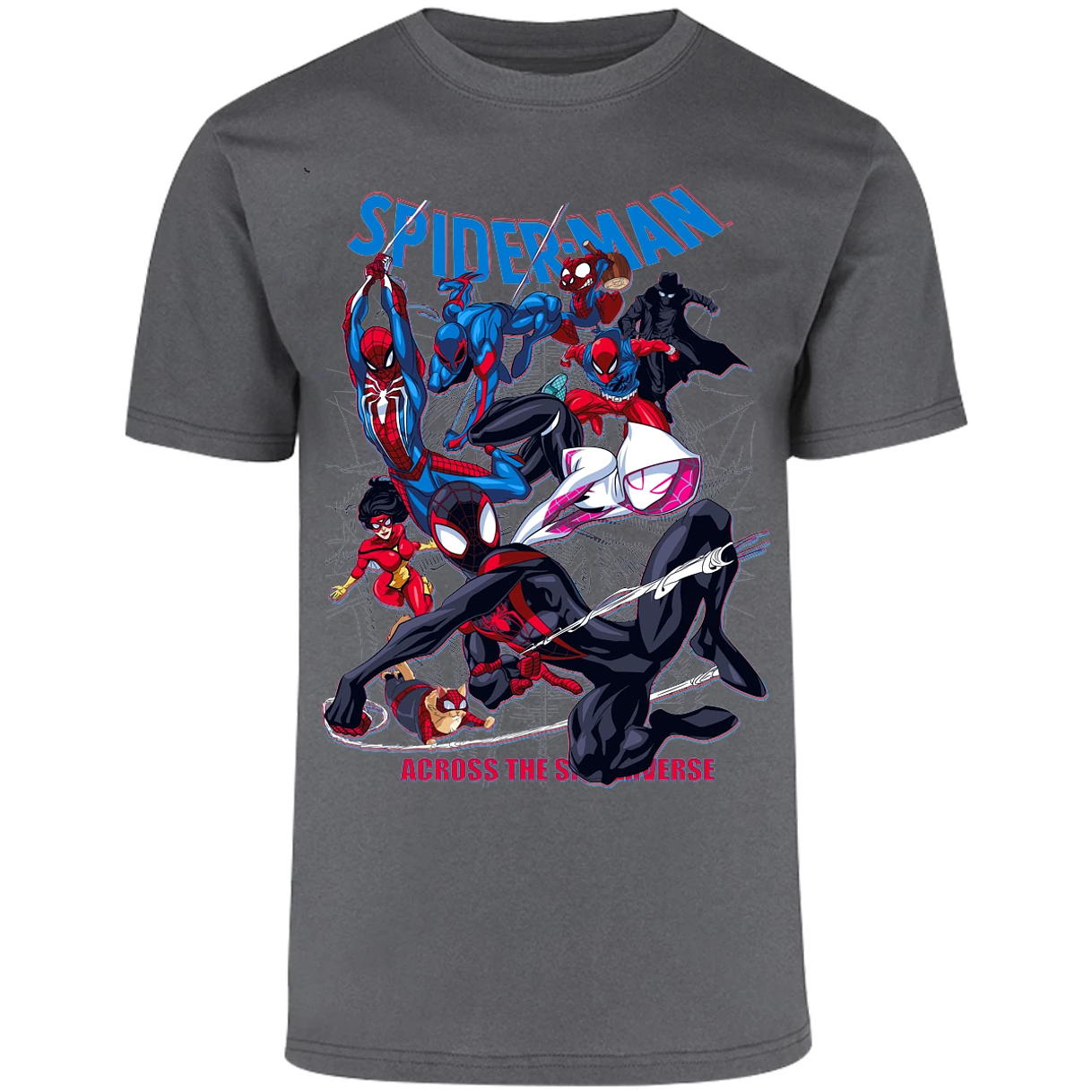 Playera Spiderman Across The Spiderverse para Adulto 7