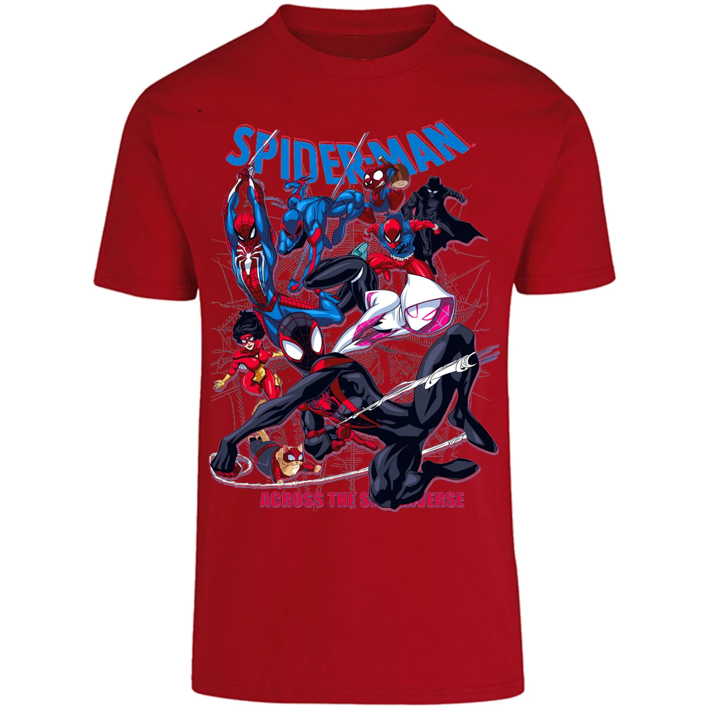 Playera Spiderman Across The Spiderverse para Adulto 4