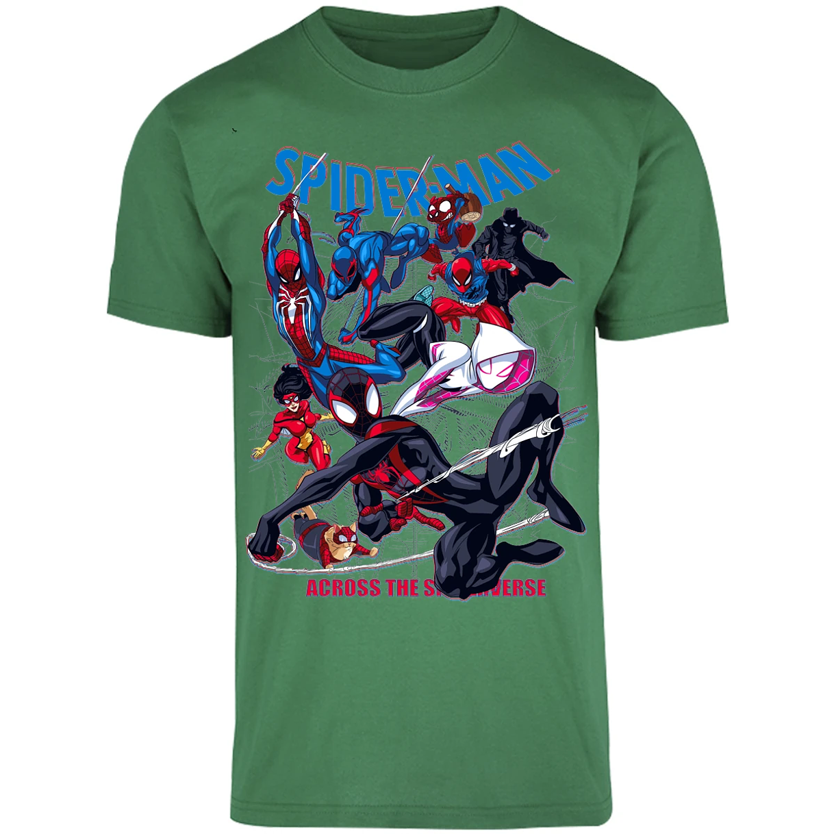 Playera Spiderman Across The Spiderverse para Adulto 9