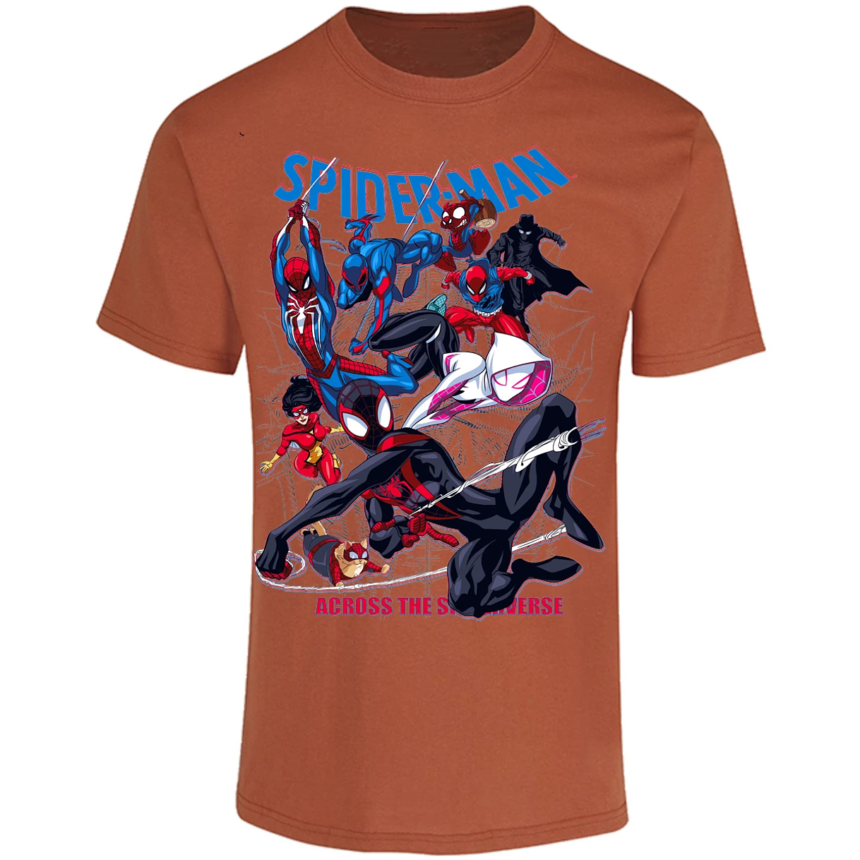 Playera Spiderman Across The Spiderverse para Adulto 12